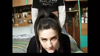 Blonde Tanar Si Matura luat de pe fete sexy nud ochelarii ei și cu sârguință supt o erecție